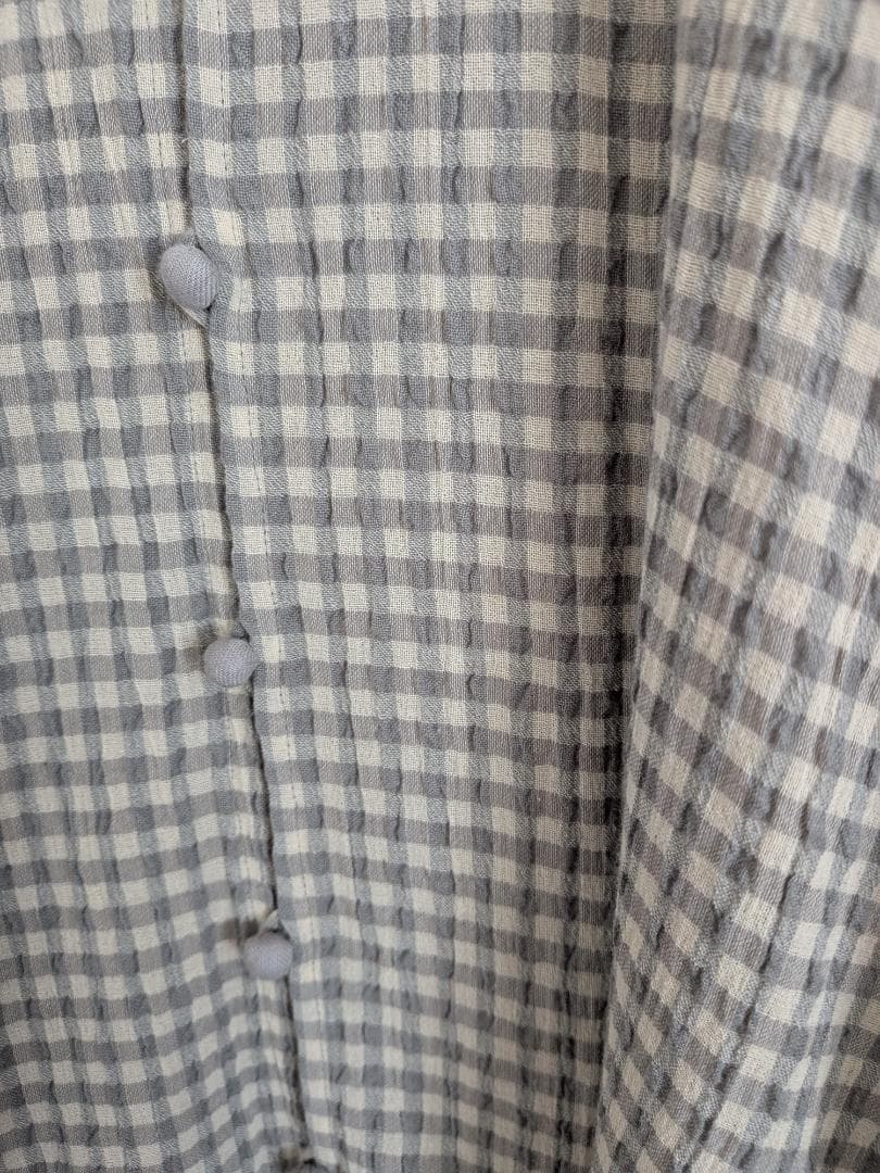 未使用　ヨーガンレール　綿ちぢみ　チュニックワンピース　ババグーリ