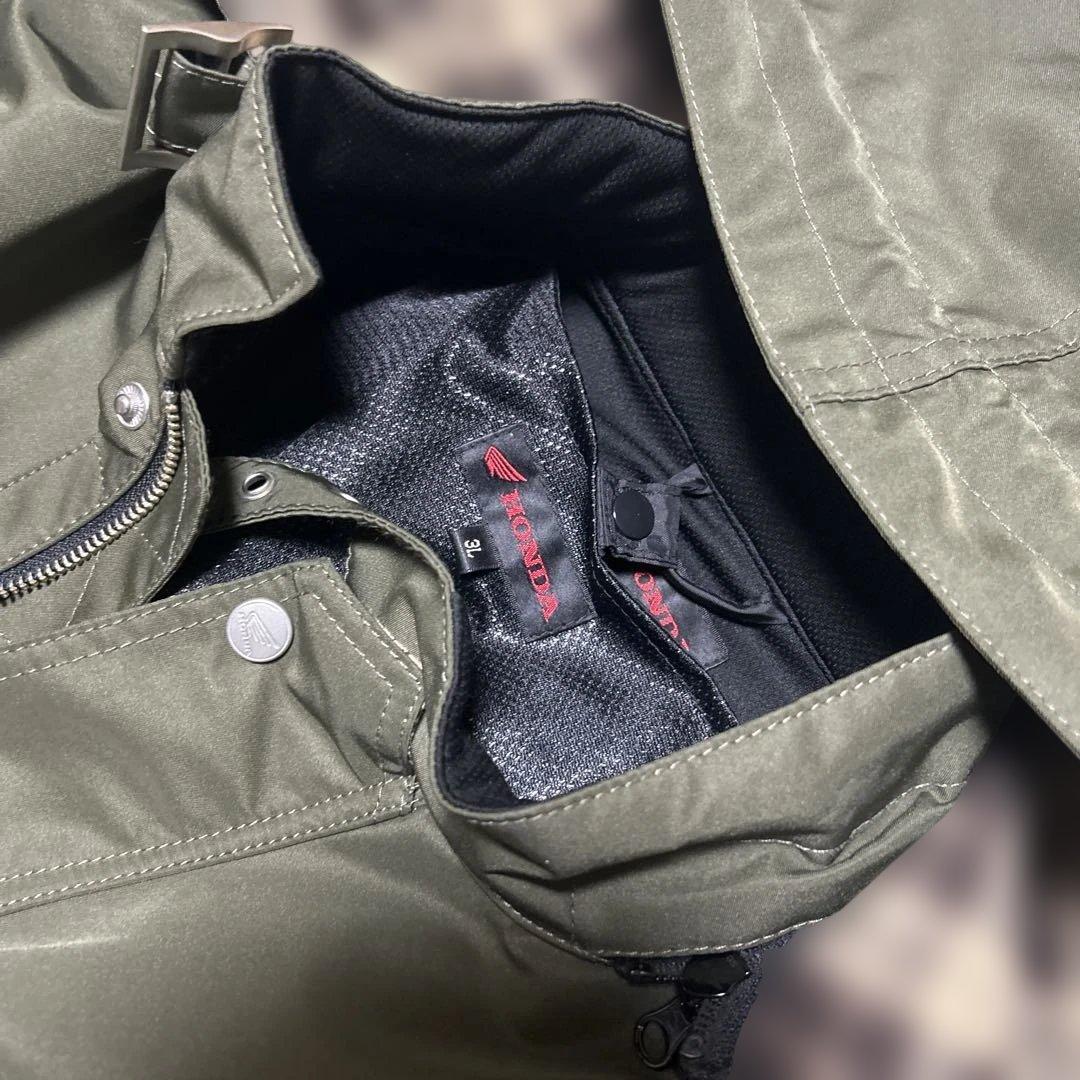 Honda ウルスラフードブルゾン バイク ウェア　秋冬　美品ホンダのアウター