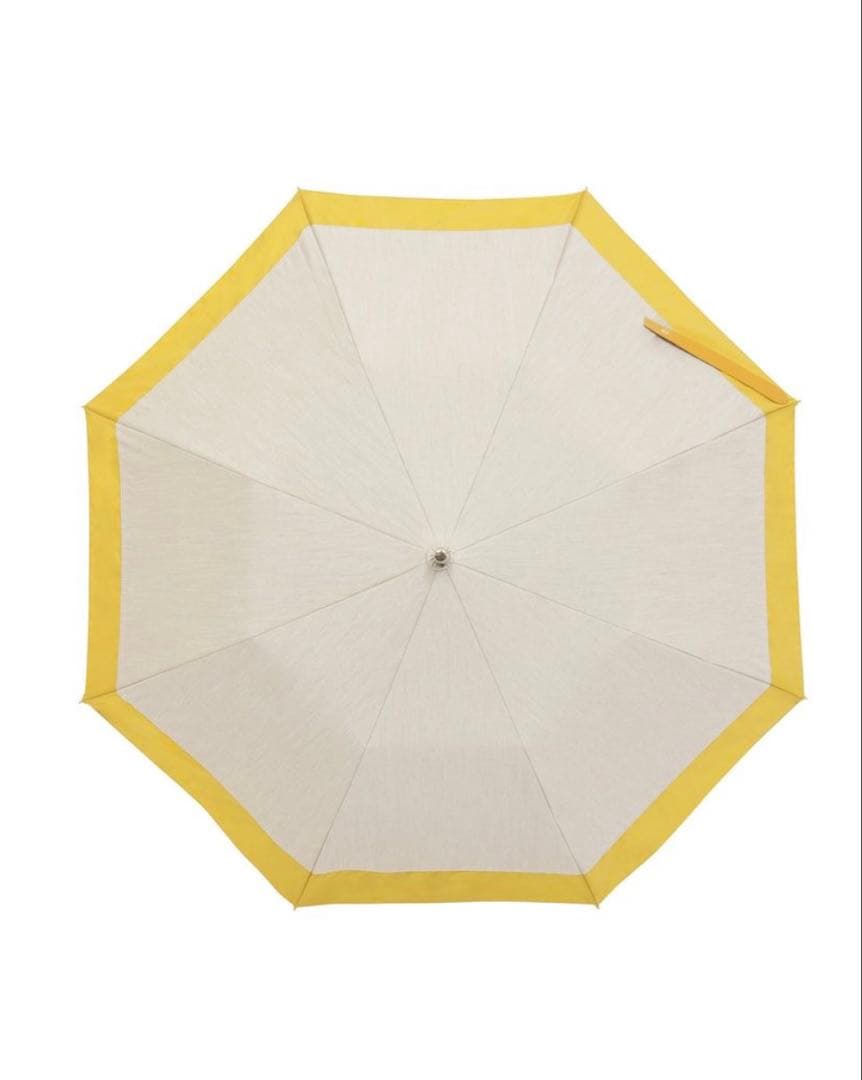 ★新品★GRACY　晴雨兼用　日傘　楽折　遮光　遮熱　バイカラー　イエロー