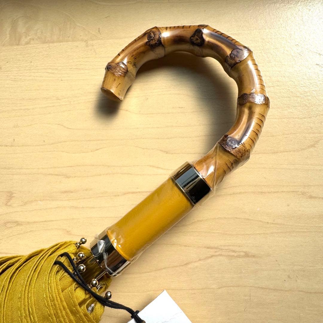 ★新品★GRACY　晴雨兼用　日傘　楽折　遮光　遮熱　バイカラー　イエロー