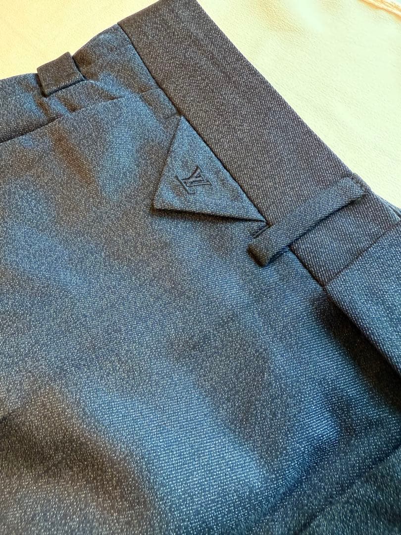 Louis Vuitton ネイビー スラックス　サイズ38 ルイヴィトン