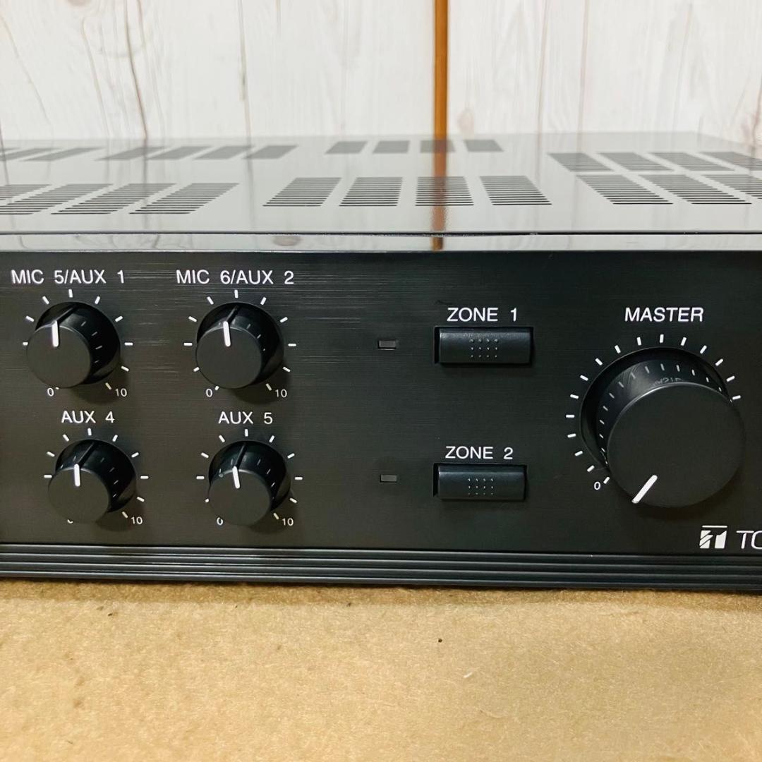 美品 TOA PAアンプ A-1712 動作品 トア オーディオ機器 おすすめ