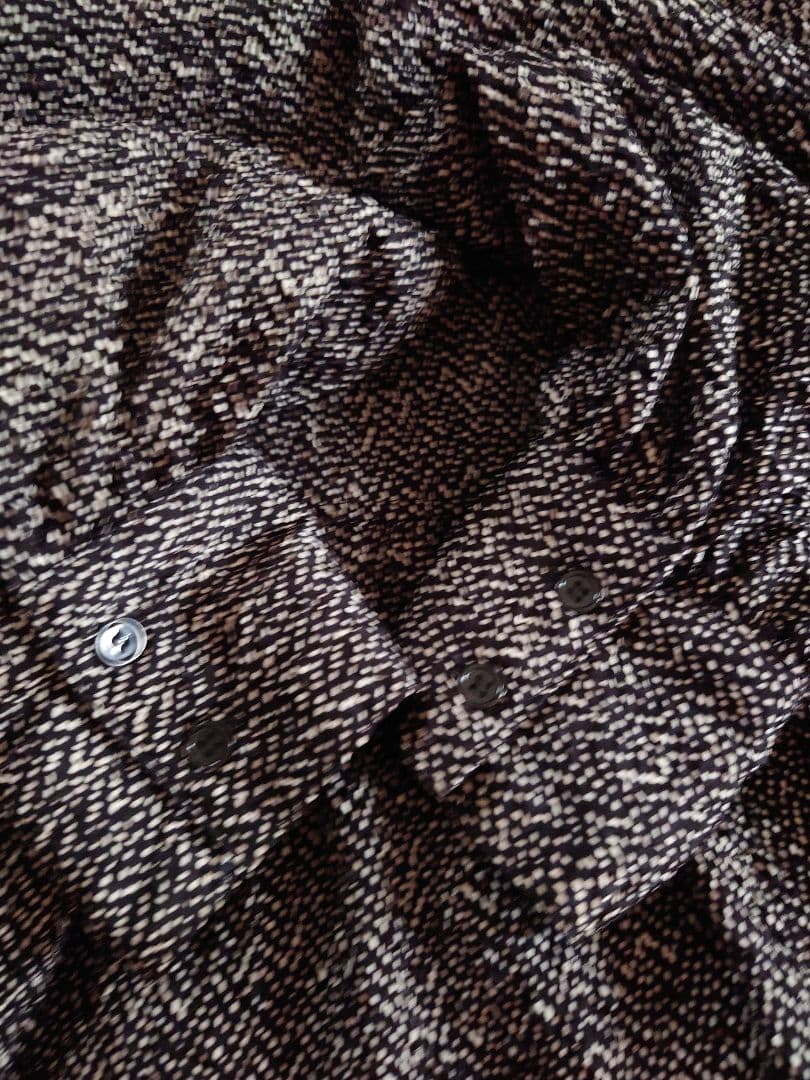 美品【イアパピヨネ スミスタイル】スタンドカラーティアードロングワンピース