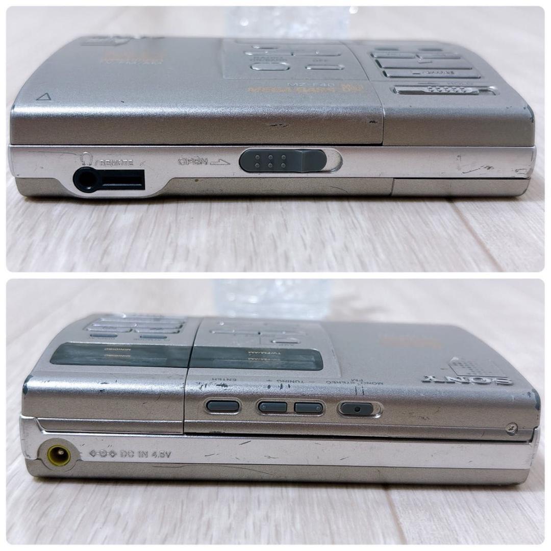 現状品 SONY ソニー ラジオ搭載 MDウォークマン MZ-F40