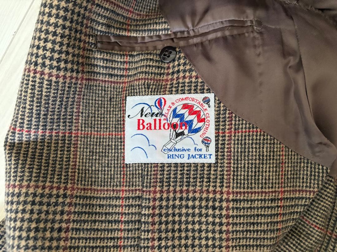 Ring Jacket ジャケット 46サイズ｜ウィンドウペンチェック 秋冬
