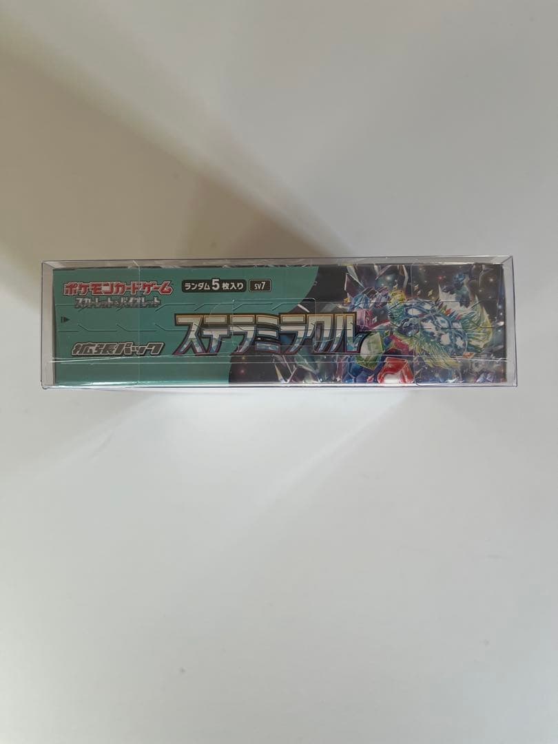 ポケカ　ステラミラクル　ボックス　シュリンク付き
