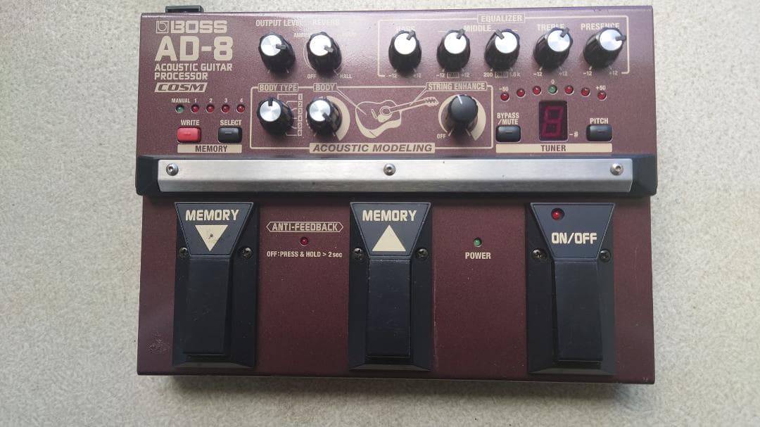 BOSS AD-8 アコースティックギターエフェクター