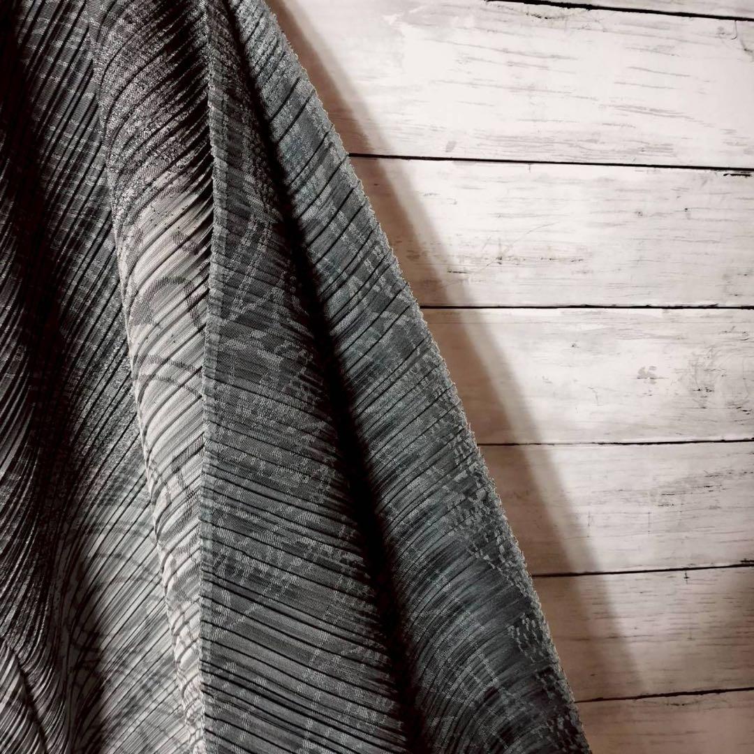 希少なサンプル品 プリーツプリーズ イッセイミヤケ サルエルパンツ ワイド 総柄