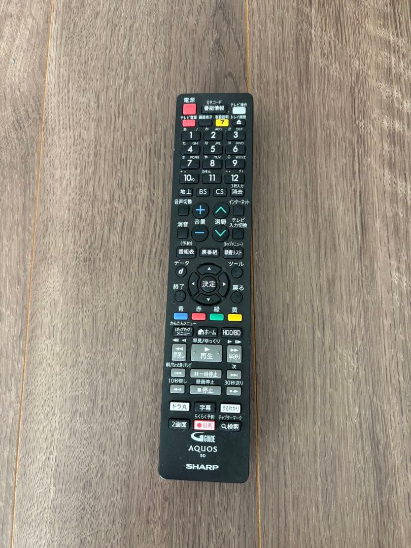 AQUOS BD-nw1200 BD/DVDレコーダー・プレーヤー