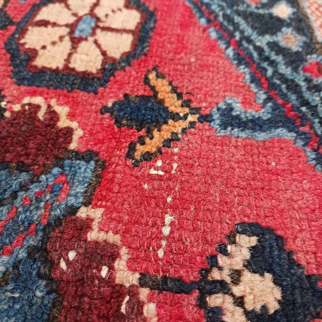 Y3071 バクティアリ産 ウール 手織絨毯 307×169㎝ トライバルラグ