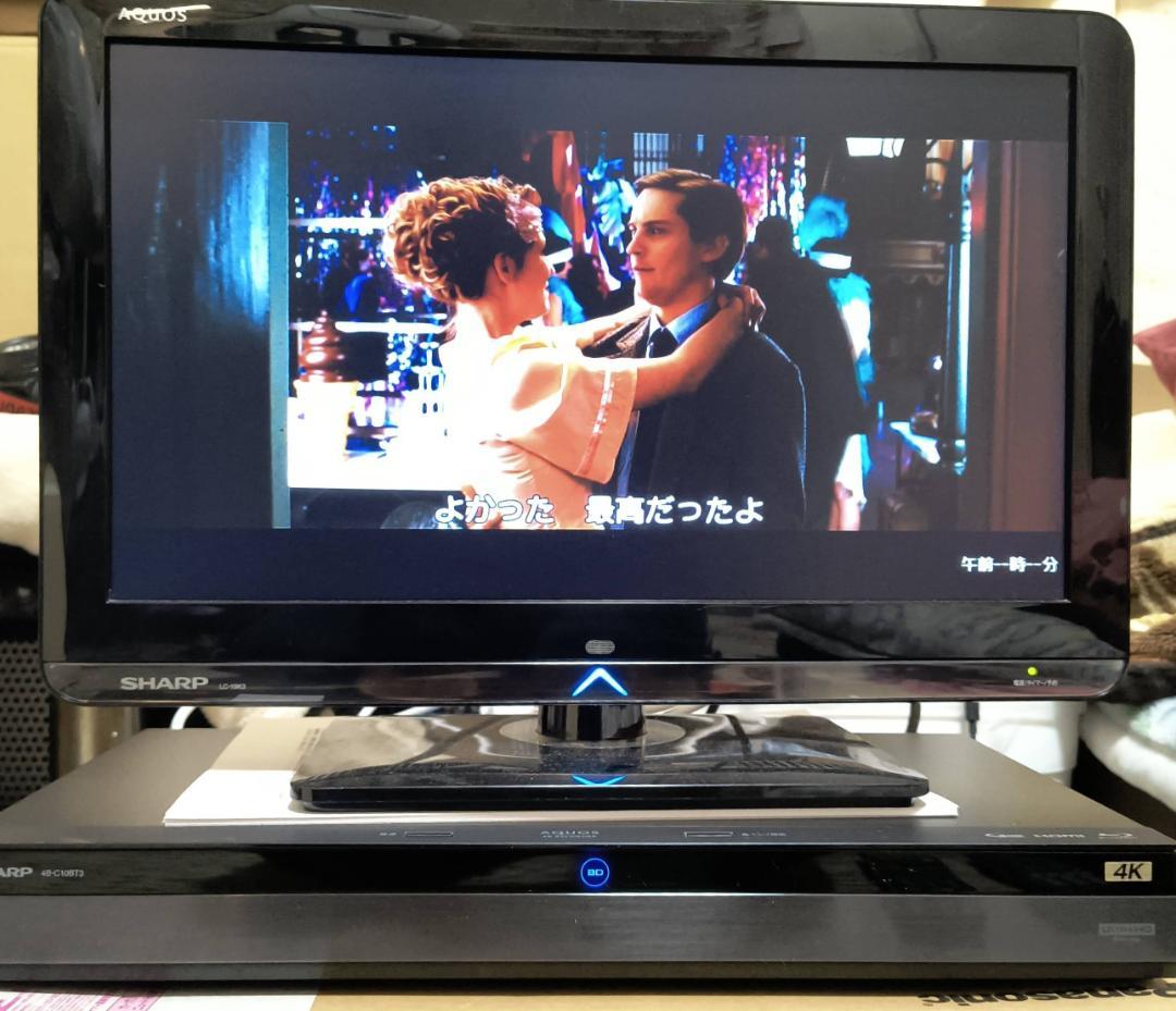 SHARP　シャープ　4K　ブルーレイレコーダー　4B-C10BT3