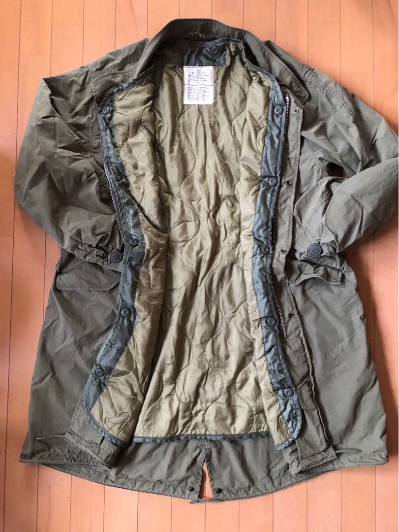 ワイパー 米軍 M-65 モッズコート アウター ライナー付き カーキ