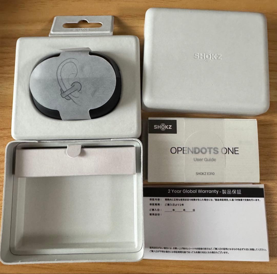 Shokz OpenDots ONE オープンイヤーイヤホン