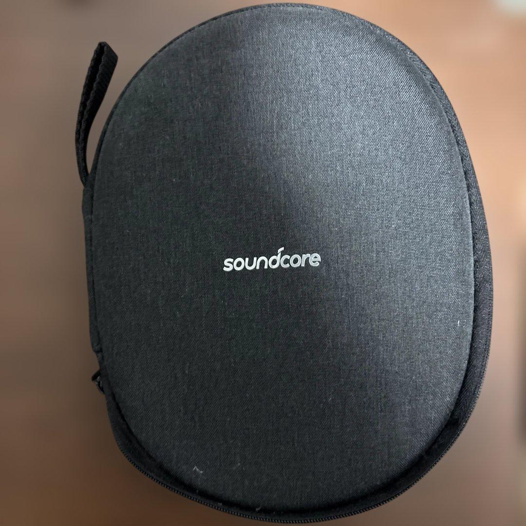 アンカーsoundcore ワイヤレスヘッドホン 収納ケース付き