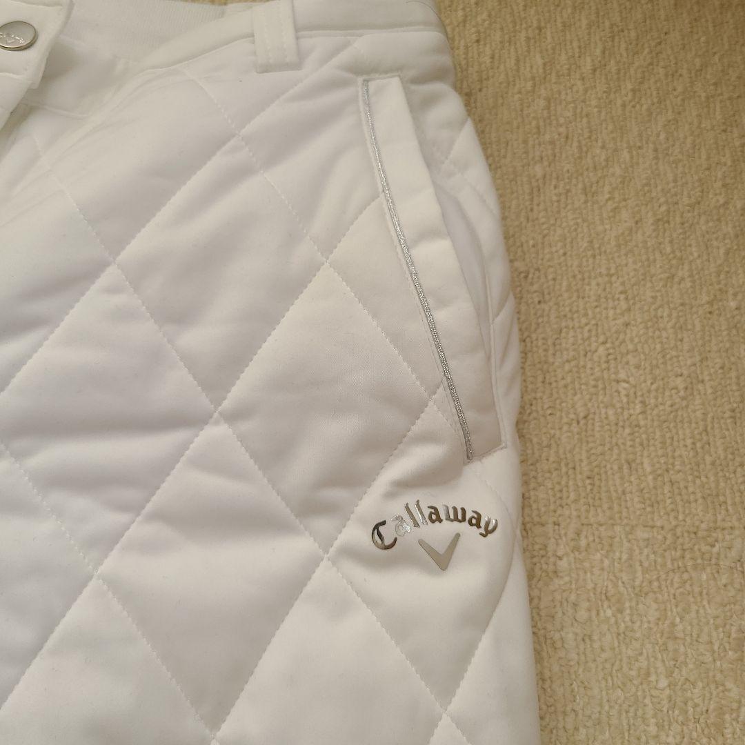 Callaway キルティングパンツ ホワイト