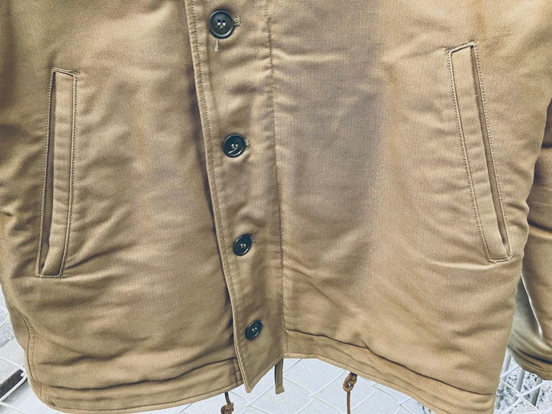 Buzz rickson's N-1 デッキジャケット／カーキ／サイズM