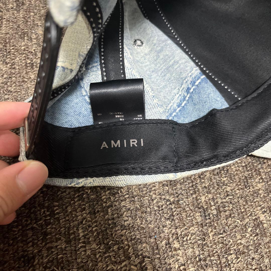 「希少」AMIRI デニムキャップ値下げ可！