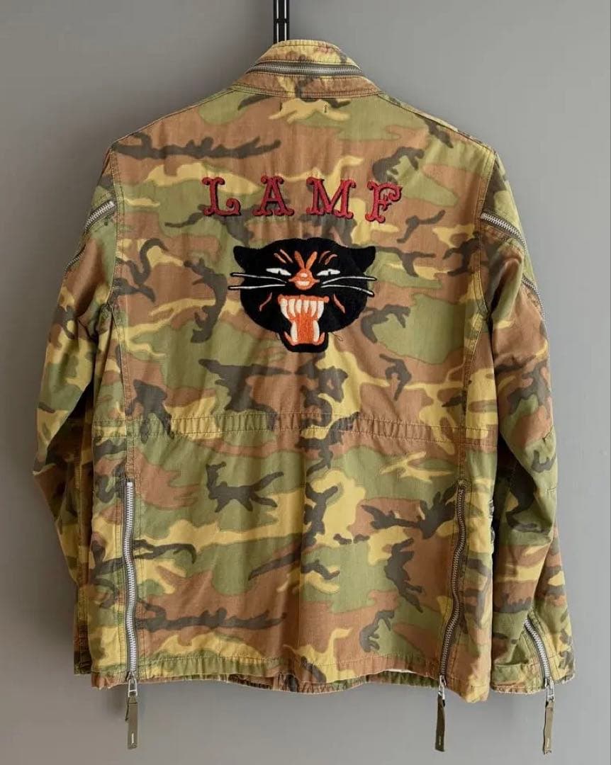 WTAPS パンサー刺繍 ブラウンリーフカモ M-65