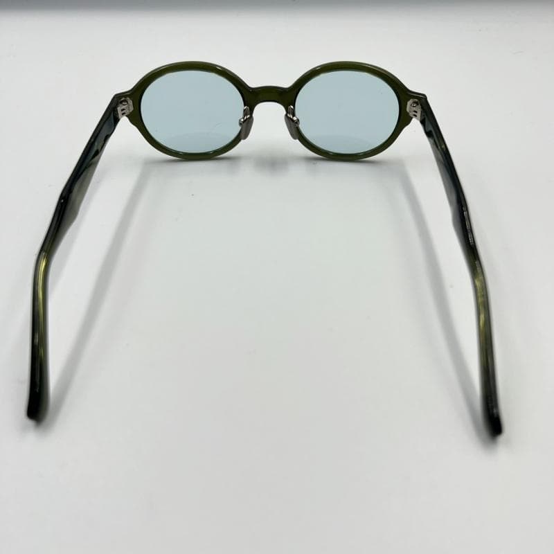 美品 kearny サングラス Jarrett 度なし クリアグリーン