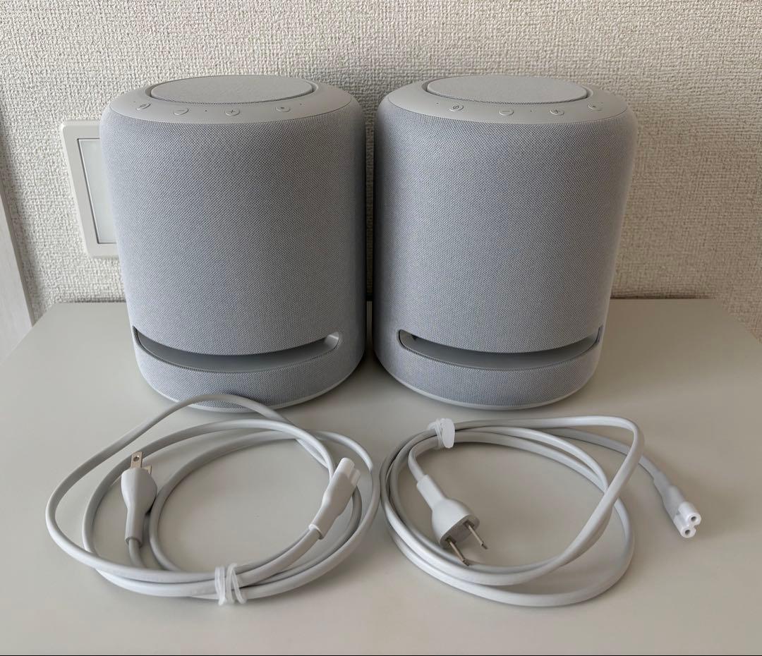 Echo Studio スピーカー エコースタジオ　ホワイト　2個セット