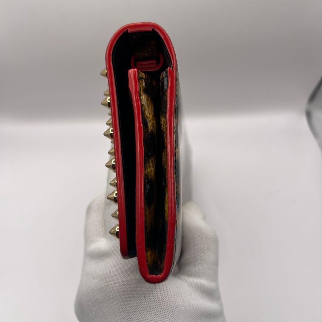 ✨美品✨クリスチャンルブタン 長財布 パネトーネレオパード柄 レザー