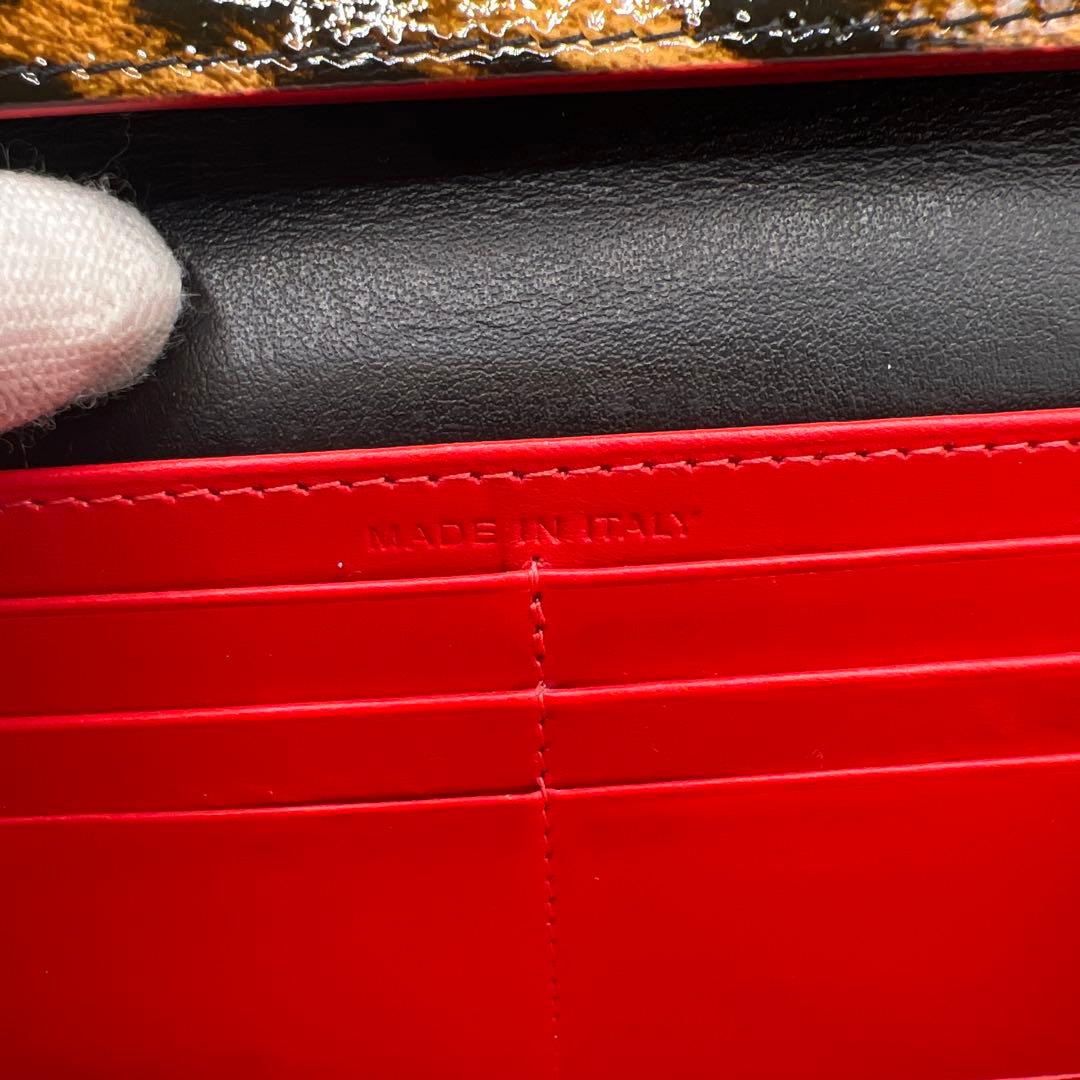 ✨美品✨クリスチャンルブタン 長財布 パネトーネレオパード柄 レザー