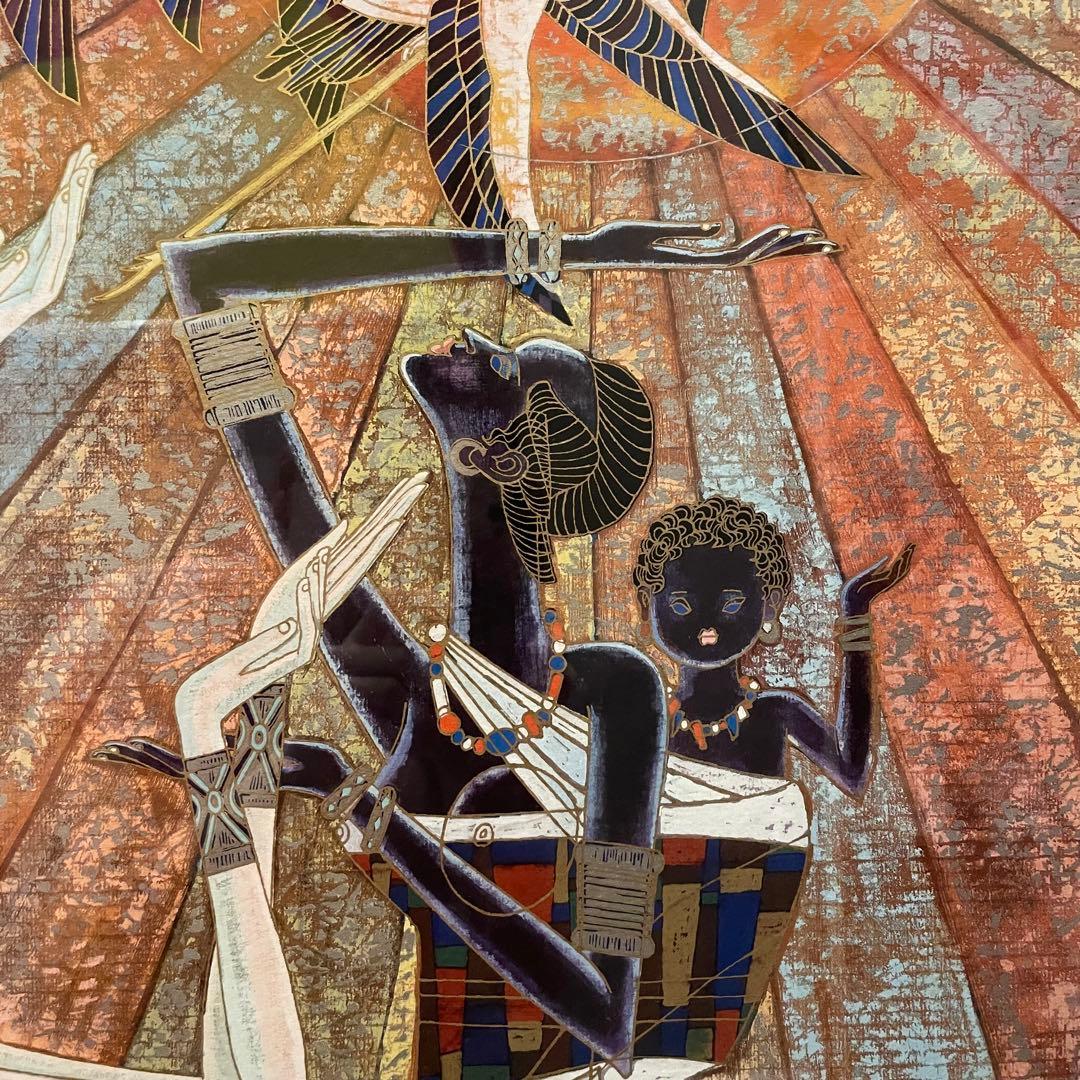 にゃん【大サイズ】絵画