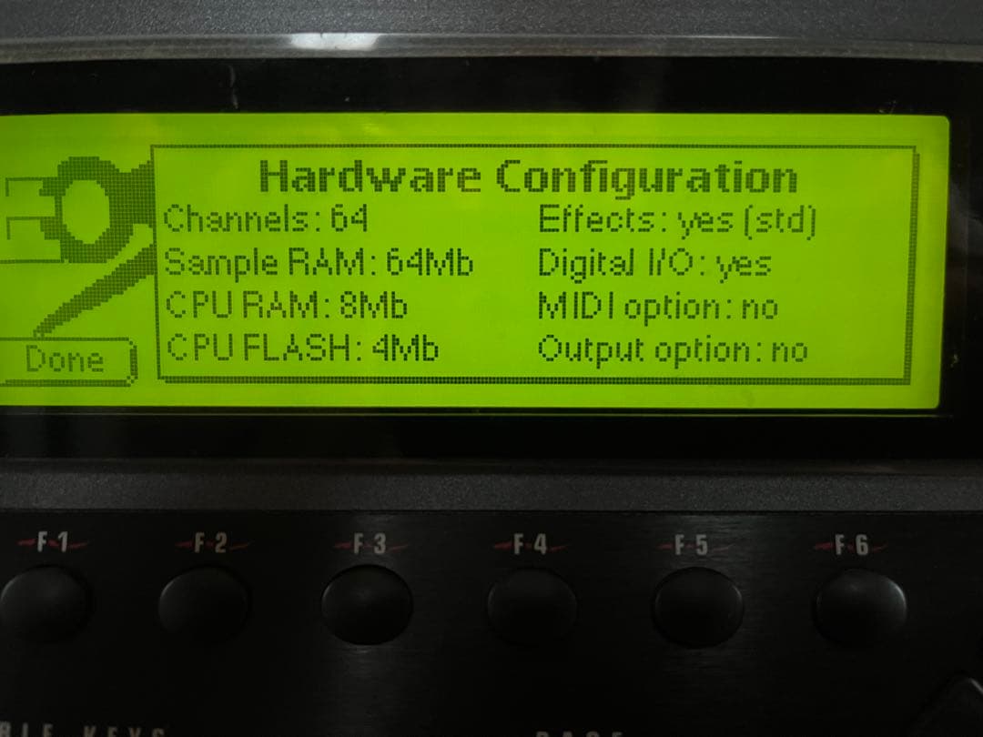 Katti様用E-MU E5000ULTRA 音源ROM搭載