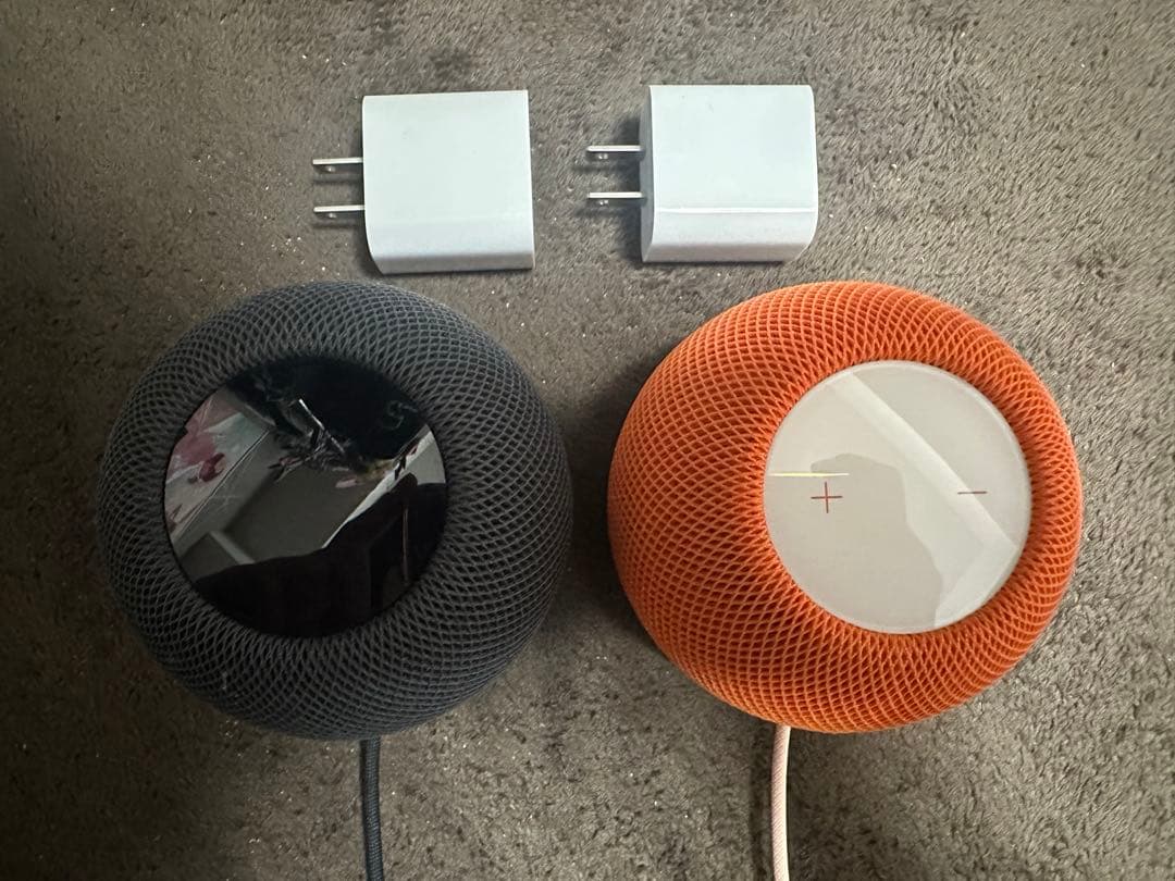 Apple Pod mini ホームポッドミニ　ブラック　オレンジ