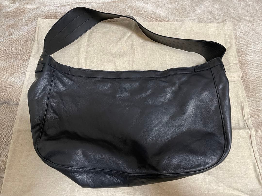 tenon ニュースペーパーバッグ BLACK