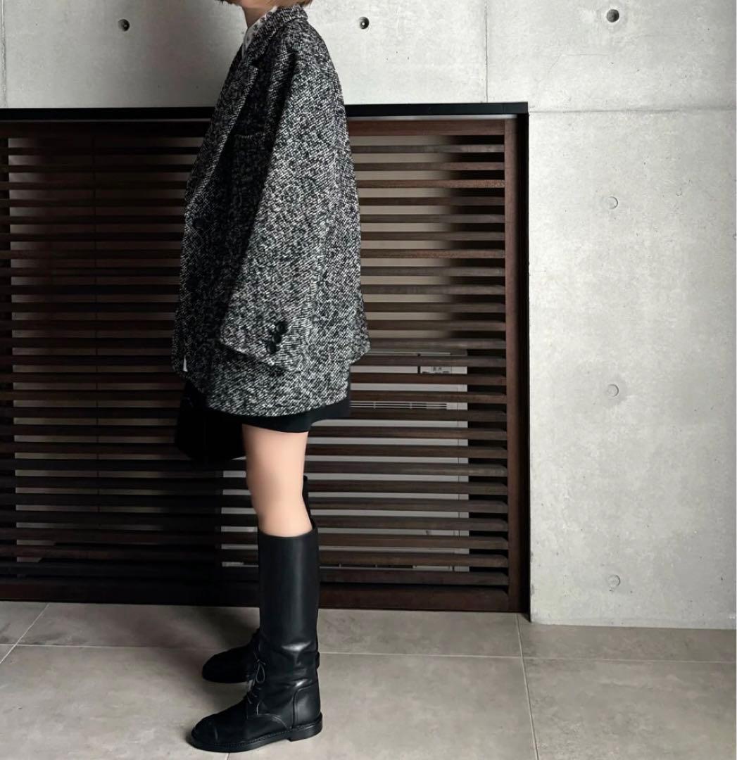 美品完売品 ✨LOHEN　ジャコット　テイラードジャケット　ツイード　大きめ