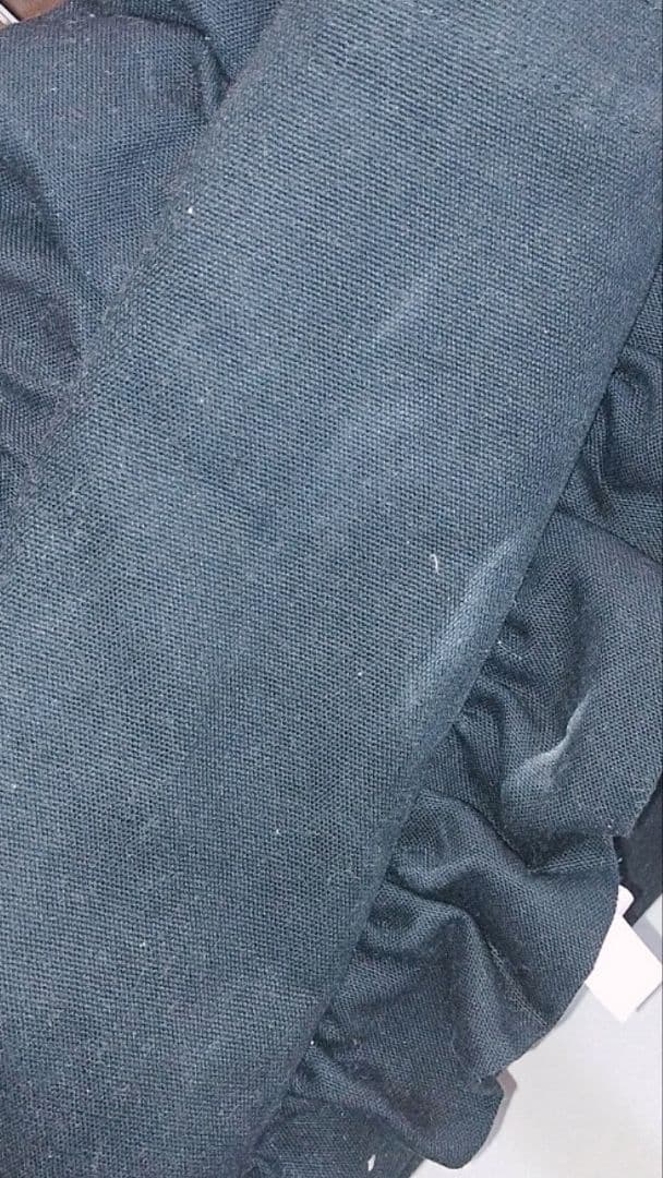 ザッカマート痛バ A3 A4 フリルトート キャンディーピンク ブラック