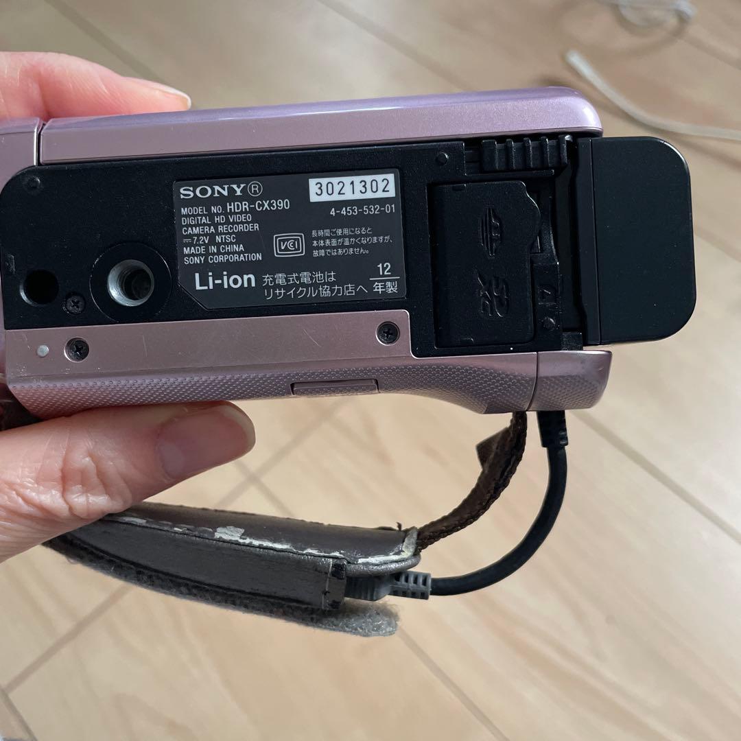 SONY　Handycam　HDR-CX390 動作確認済 リセット済