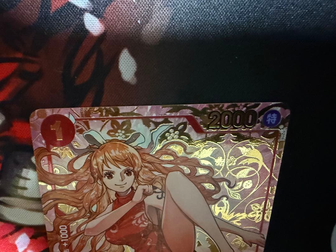 ワンピースカード　ナミ　中国　シリアル　プレイ用　人気沸騰中！