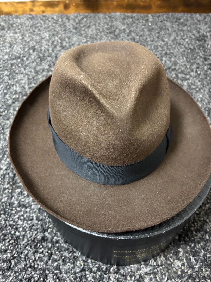 ワコマリア　ラビットファーハット　ブラウン　窪塚洋介　キムタク　wacko