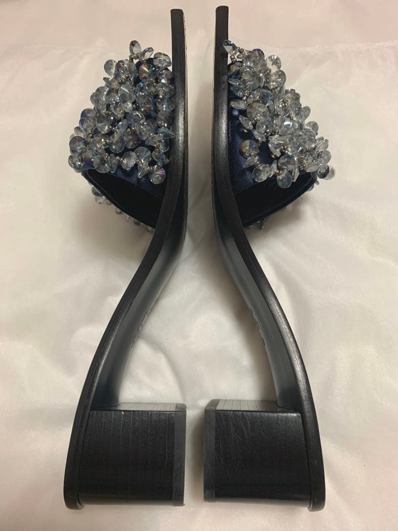 【美品】トリーバーチ　ビジュー　ミュール　サンダル　靴