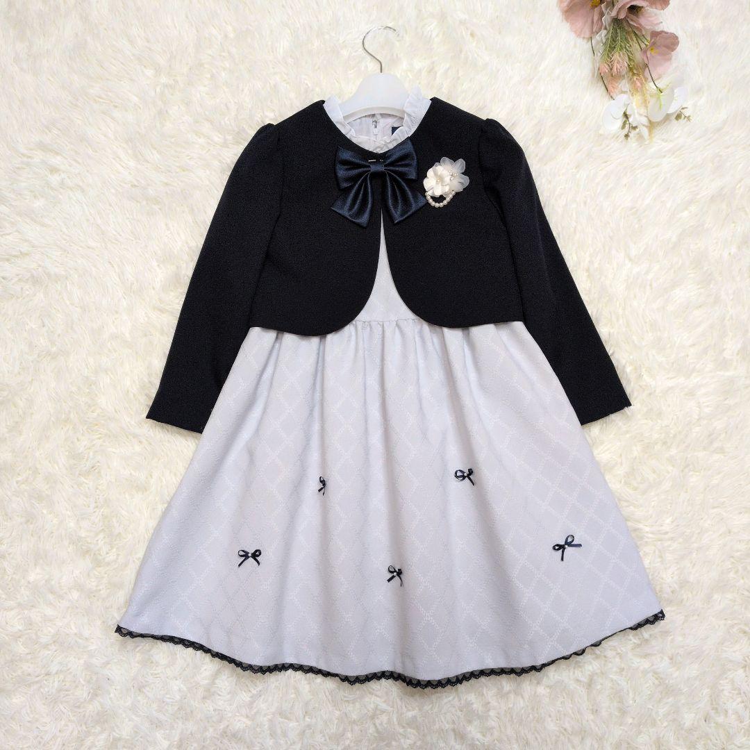 最終お値下げ 130 ショパン Chopin 女の子 ワンピース 卒園式 入学式