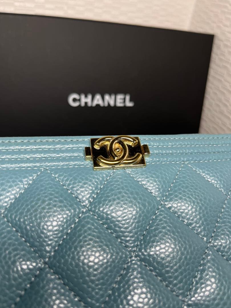 【新品未使用・付属品完備】CHANEL ボーイシャネル 長財布