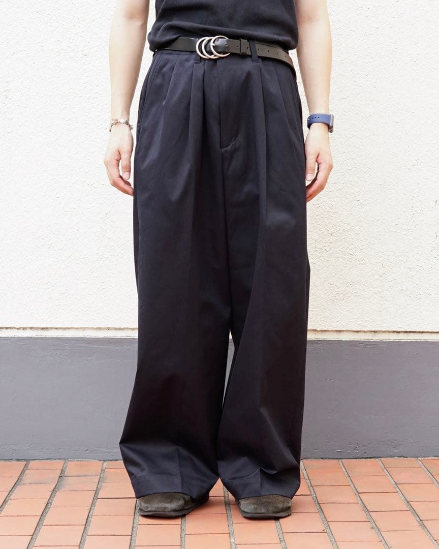 パンツ universal products 2tuck chino trousers