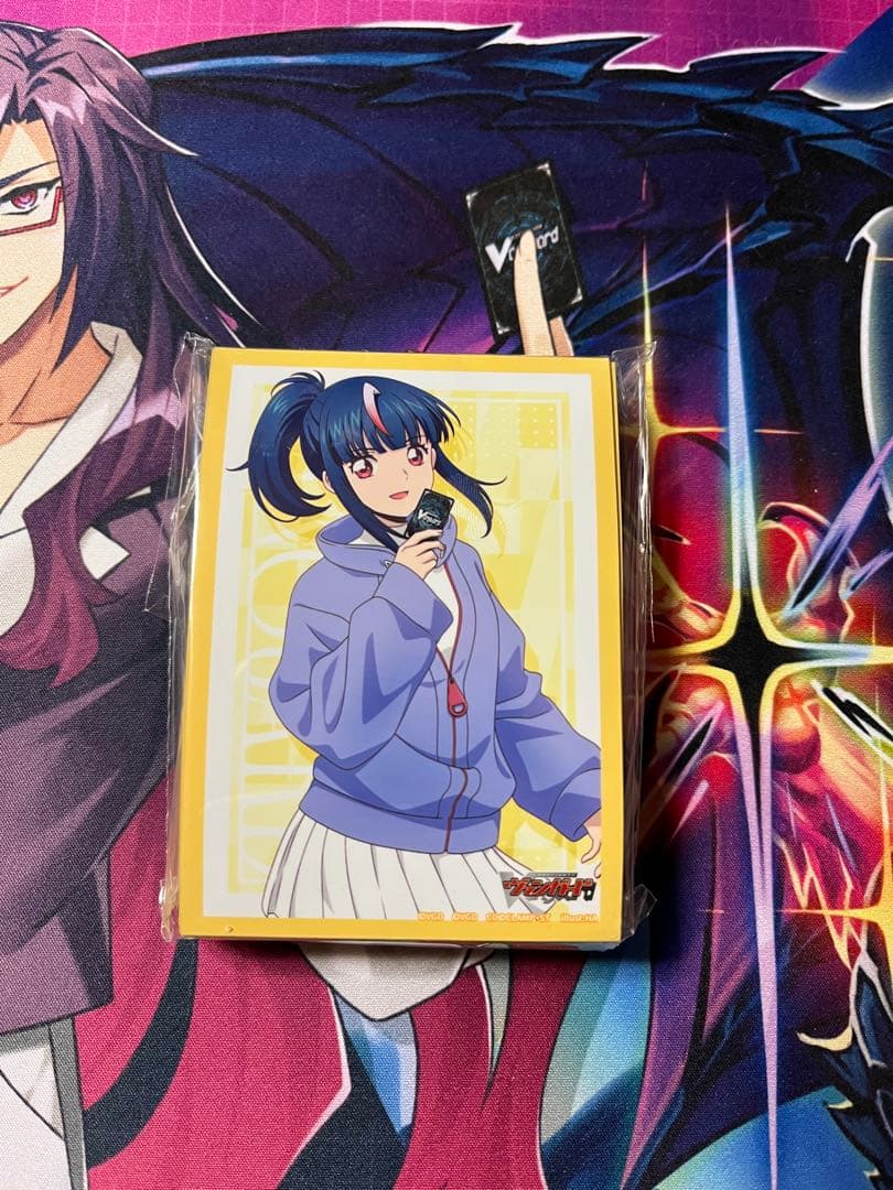 ヴァンガード リィエル＝ドラコニス デッキ パーツ+スリーブ