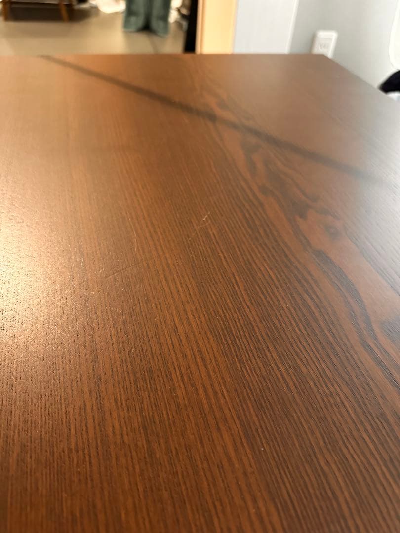 IKEA IDÅSEN（イドーセン）昇降式 ブラウン/ベージュ120×70cm