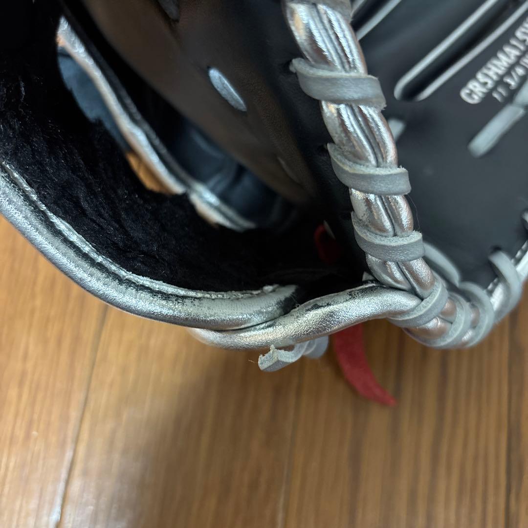 ローリングス 軟式 投手用 ネイビー/スカーレット