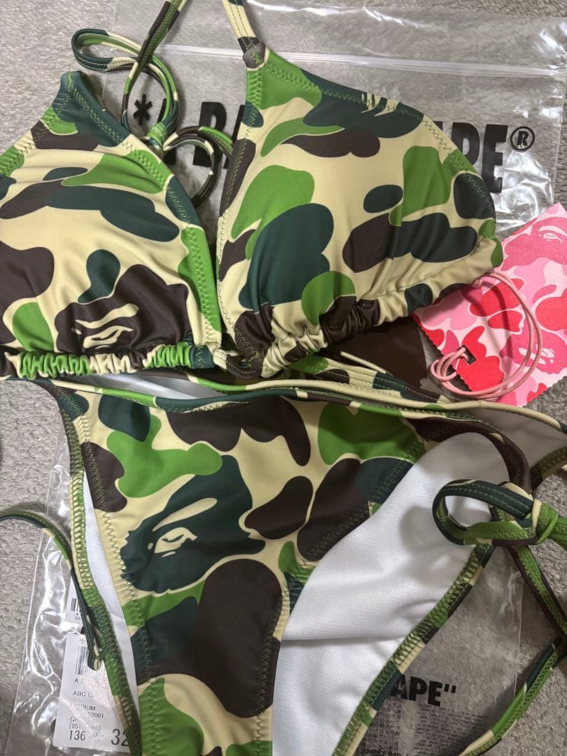 Bape ビキニ　グリーン