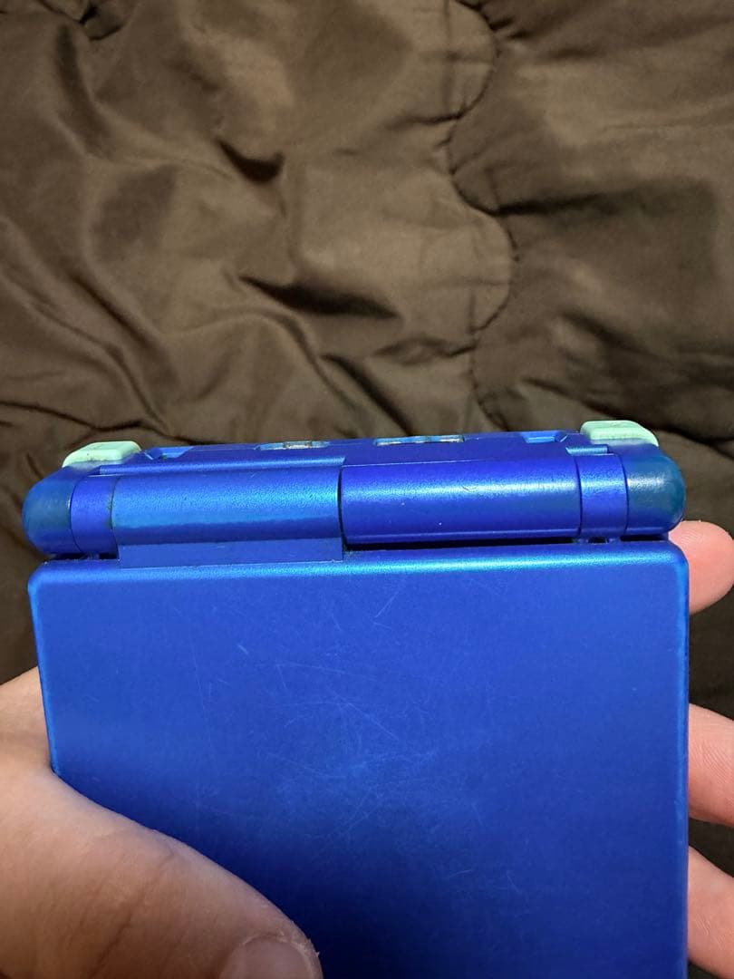 ゲームボーイアドバンスSP ロックマンブルー