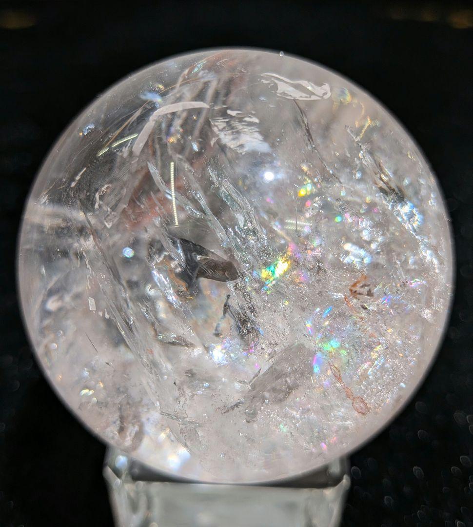 【高品質】ピンクアゼツライト⑥スフィア　大玉5.5cm　丸玉　置物　新入荷❣️