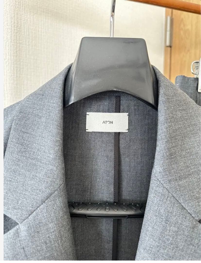 ATON 【エイトン】WOOL TROPICAL JACKET セットアップ