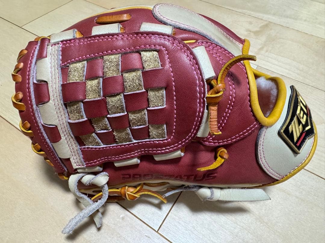 ZETT Pro Status 軟式オーダーグローブ 源田モデル　左投げ用