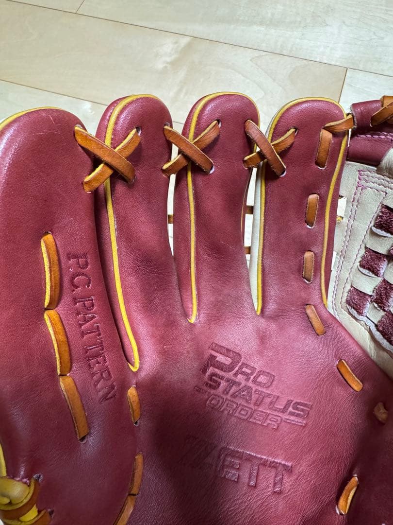 ZETT Pro Status 軟式オーダーグローブ 源田モデル　左投げ用