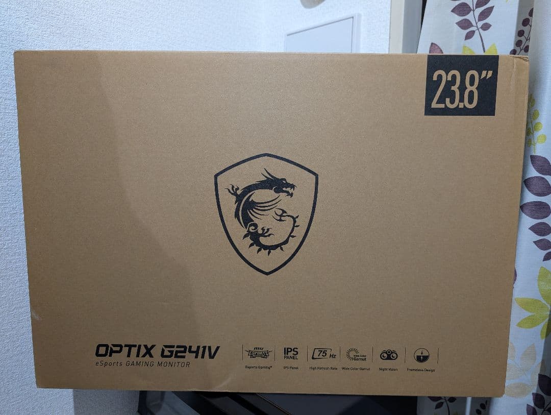 【美品】MSI OPTIX G241V 23.8インチ ゲーミングモニター②