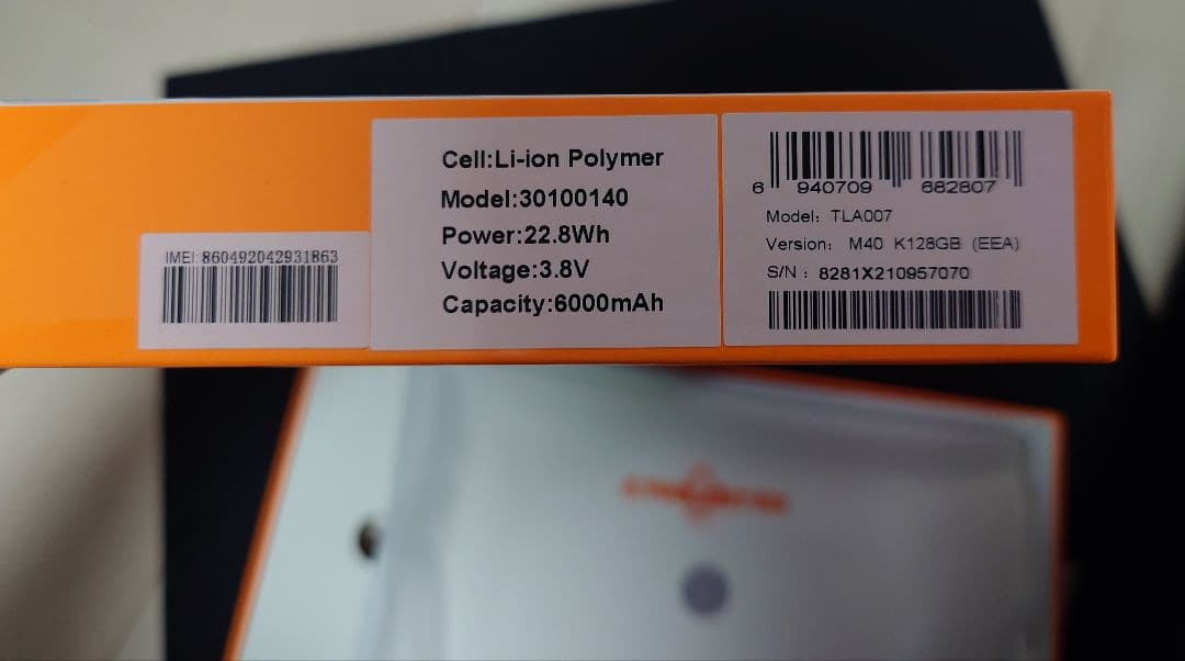 【極美品】TECLAST「M40」アンドロイドタブレット 10.1型 128GB